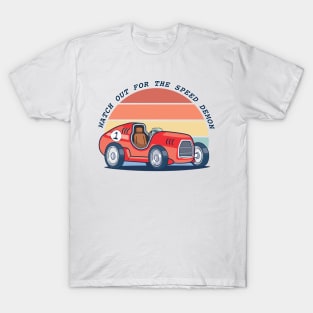 Speed Demon - retro car T-Shirt